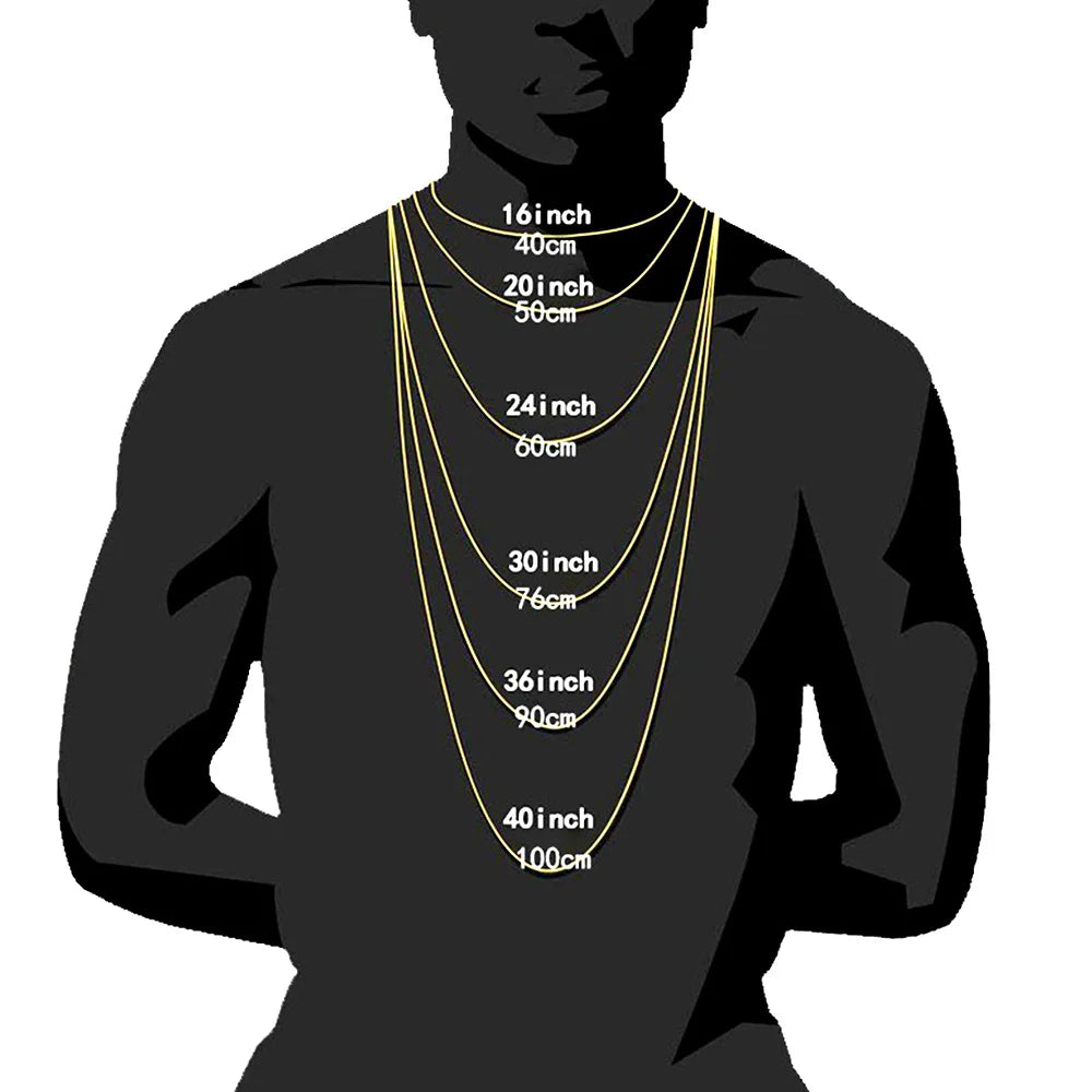 Hip Hop Bling Gold Color Stainless Steel Dense Cuban Miami Link Chain Necklaces for Men Rapper jewelry Drop Shipping