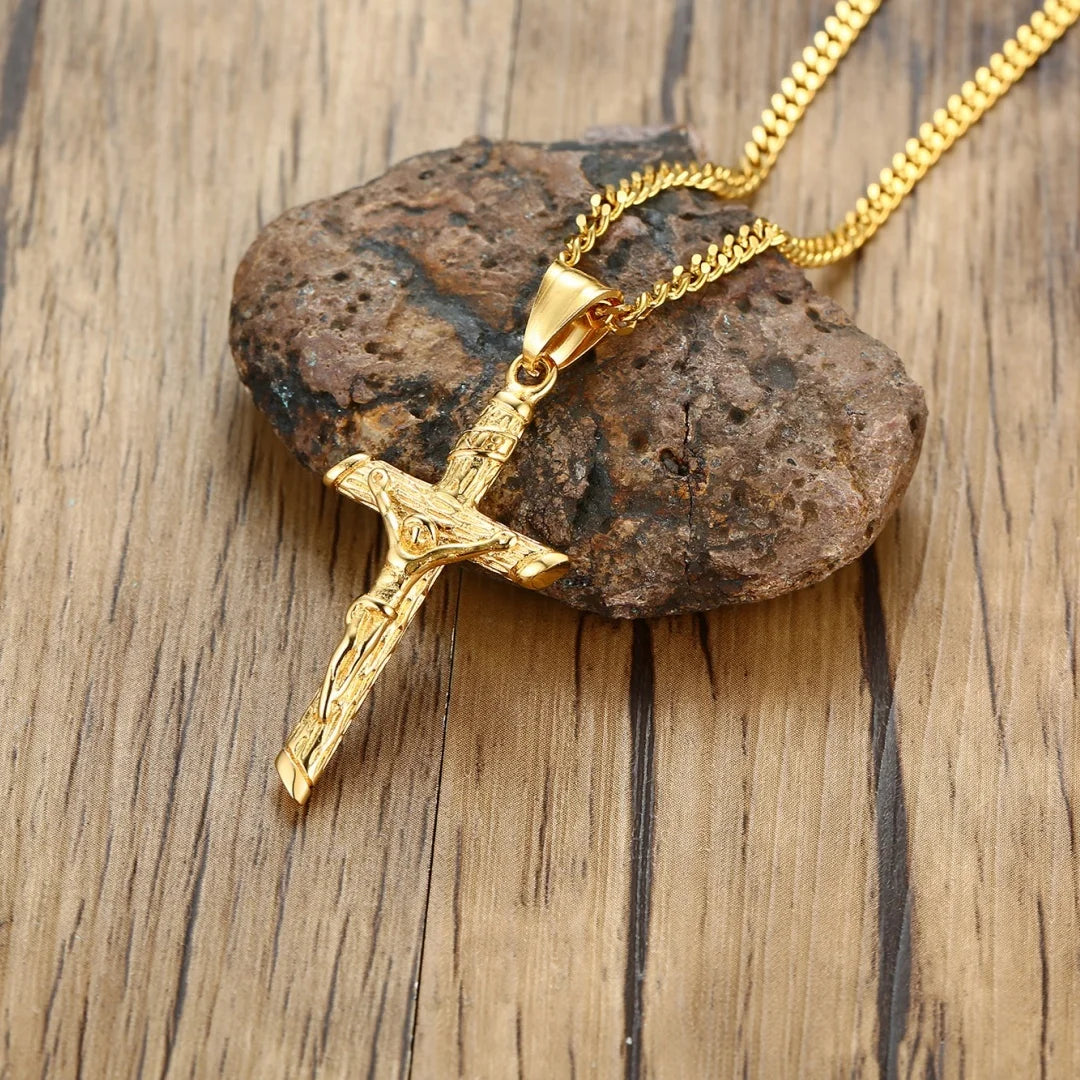 Stainless Steel Cross Necklace